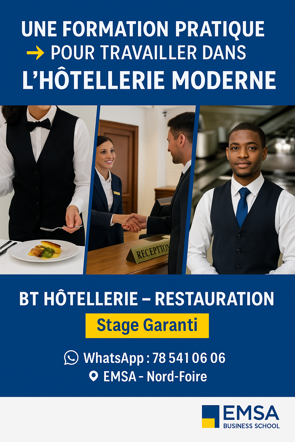 Brevet Technicien Hotellerie et Restauration
